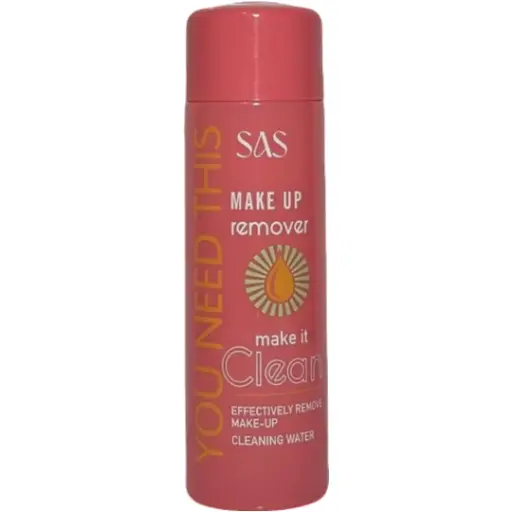 REMOVEDOR DE MAQUILLAJE ROSADO SAS 129ml